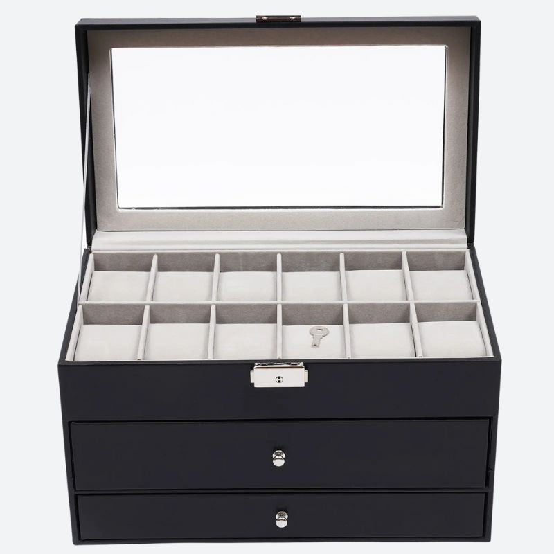 Leather Watch Box and Storage