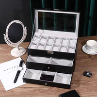 Leather Watch Box and Storage