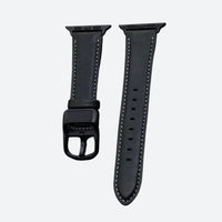 Stitched Leather Watch Strap