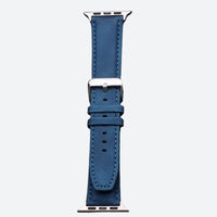 Leather and Silicone Watch Strap