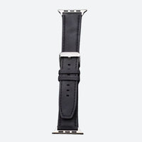 Leather and Silicone Watch Strap