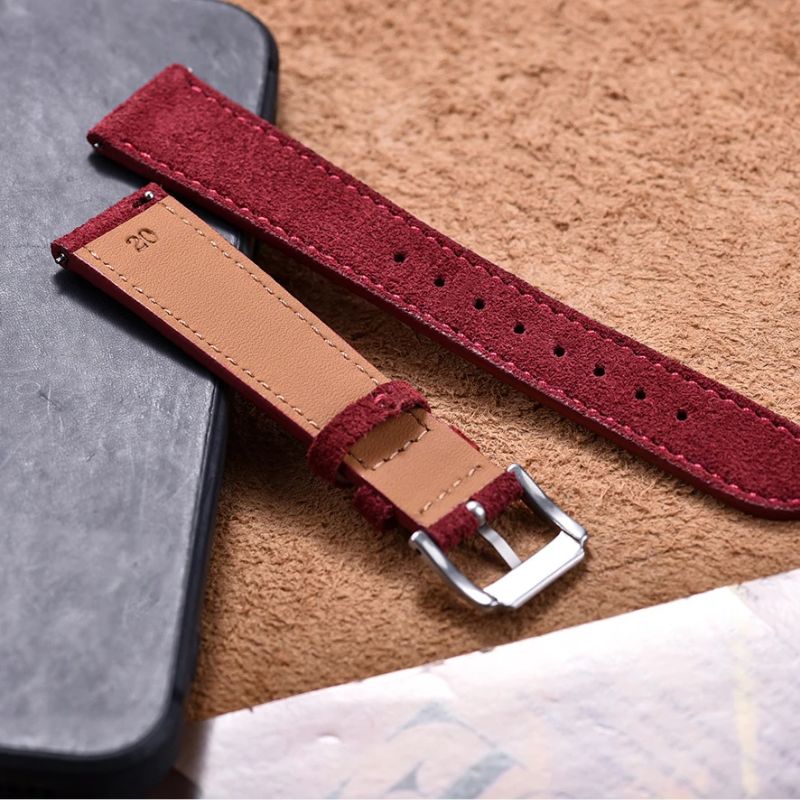 19mm Suede Watch Strap