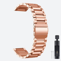 Stainless steel link smartwatch bracelet