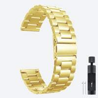 Stainless steel link smartwatch bracelet