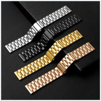 Stainless steel link smartwatch bracelet
