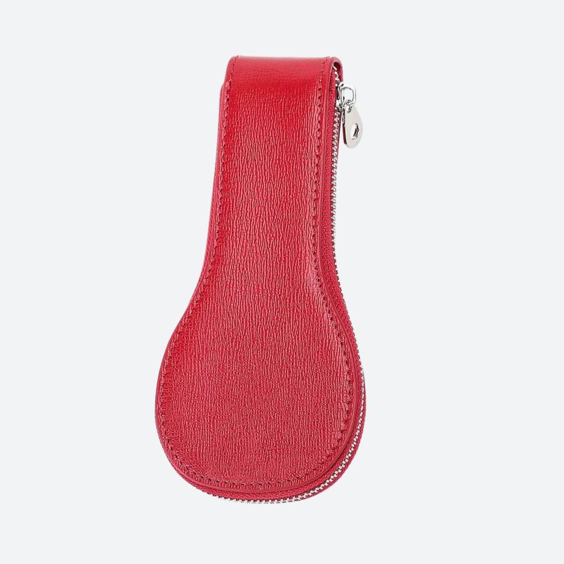 Leather Travel Zippered Watch Case