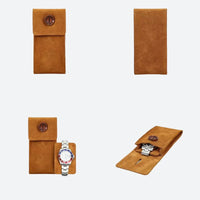 Travel Suede Watch Case