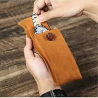 Travel Suede Watch Case