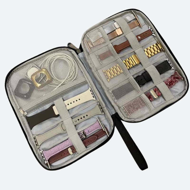 Travel Watch Case and Bracelets