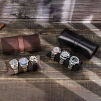 Leather Travel Watch Case