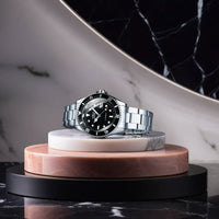 Automatic Watch with Steel Bracelet and Diving Style