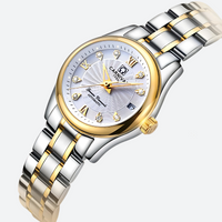Women's Automatic Watch, Two-Tone Steel, Crystal Dial