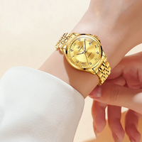 Women's Automatic Gold-Tone Water Resistant Watch 30mm