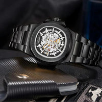 Modern Men's Automatic Skeleton Watch