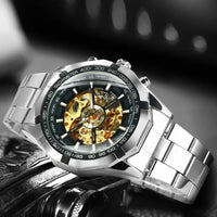 Automatic Skeleton Watch with Sporty Look