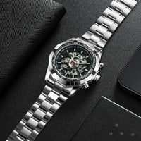 Automatic Skeleton Watch with Sporty Look