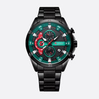 Men's Chronograph Watch, Multifunctional Sport Design