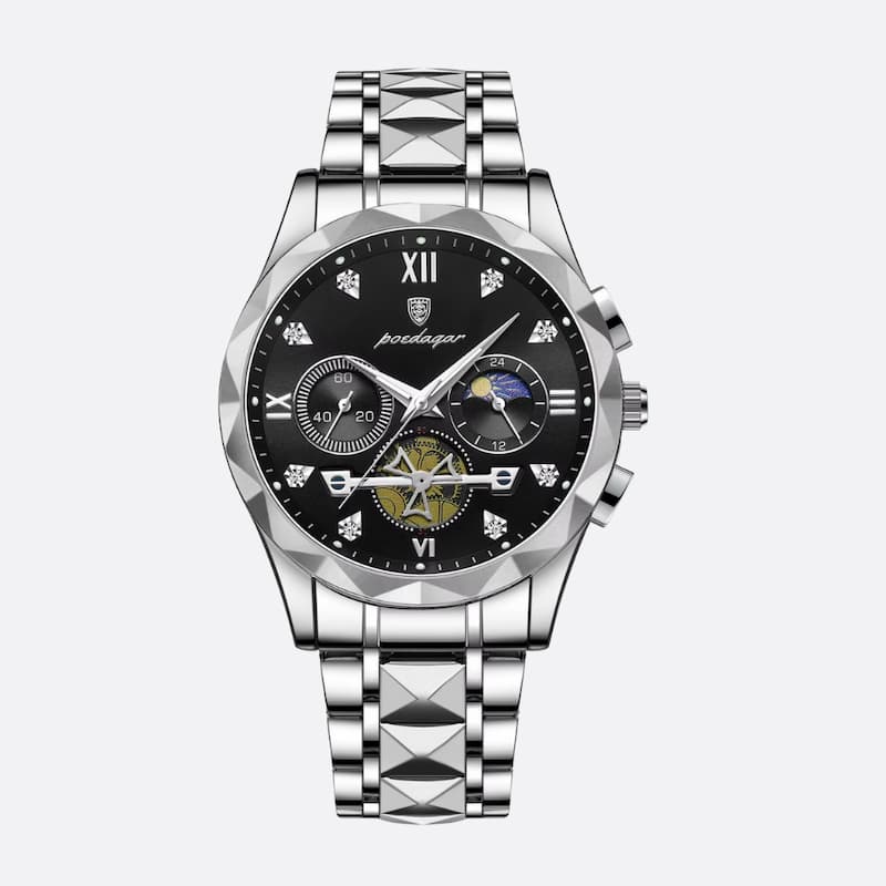 Luxury Multifunctional Quartz Men's Chronograph Watch