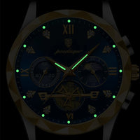 Luxury Multifunctional Quartz Men's Chronograph Watch