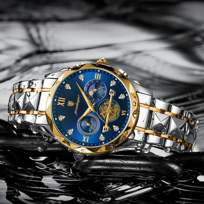 Luxury Multifunctional Quartz Men's Chronograph Watch