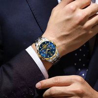 Luxury Multifunctional Quartz Men's Chronograph Watch