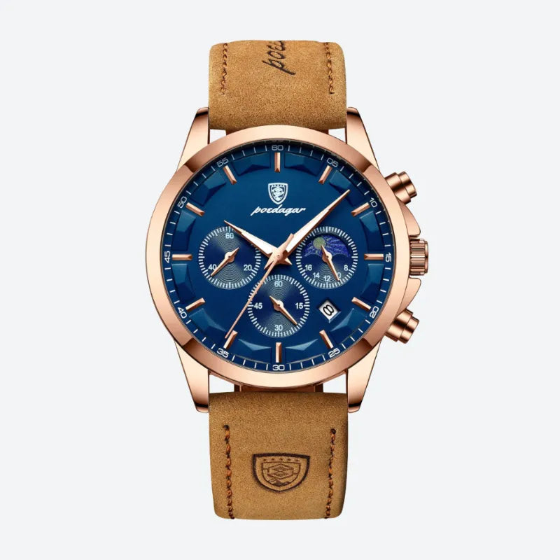 Men's Chronograph Watch, Business Casual Style