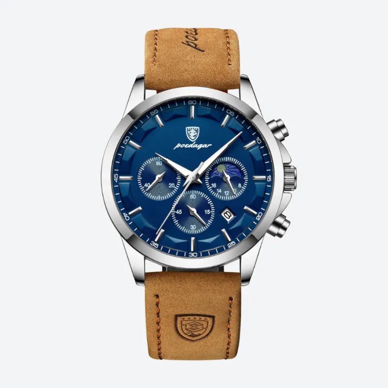 Men's Chronograph Watch, Business Casual Style Image