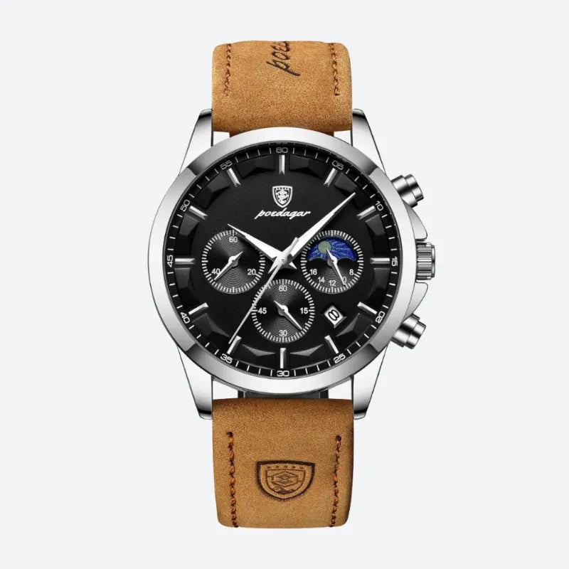 Men's Chronograph Watch, Business Casual Style