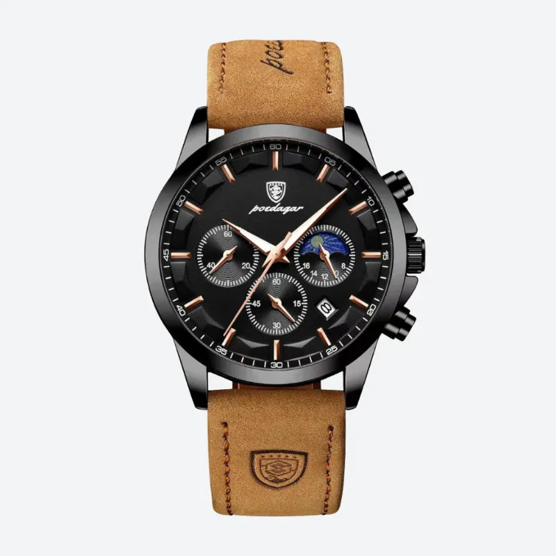 Men's Chronograph Watch, Business Casual Style