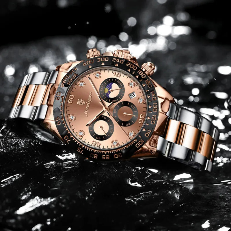 Men's Chic Design Quartz Chronograph Watch