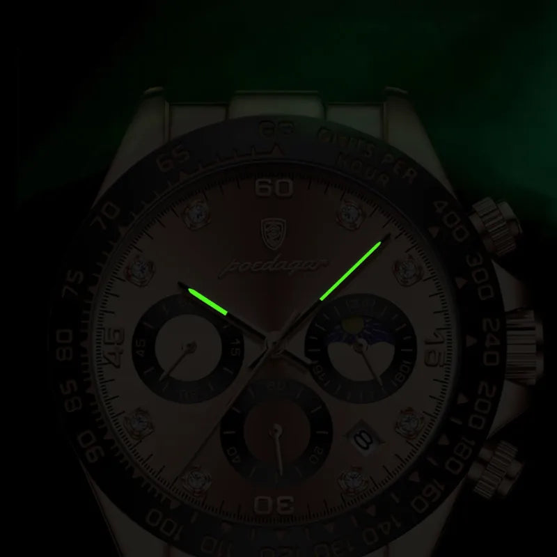 Men's Chic Design Quartz Chronograph Watch