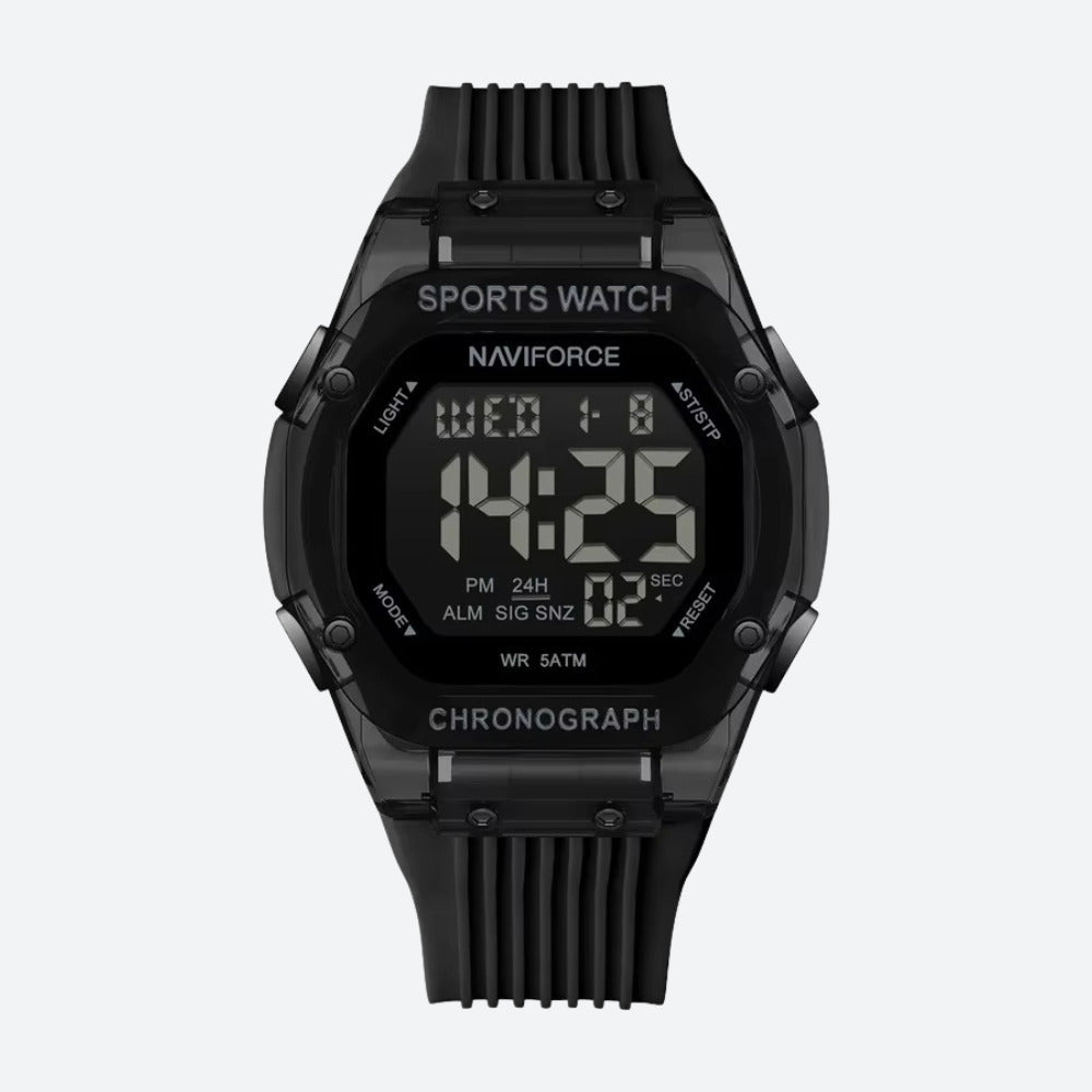 Men's Digital Watch, Chronograph and Dual Display