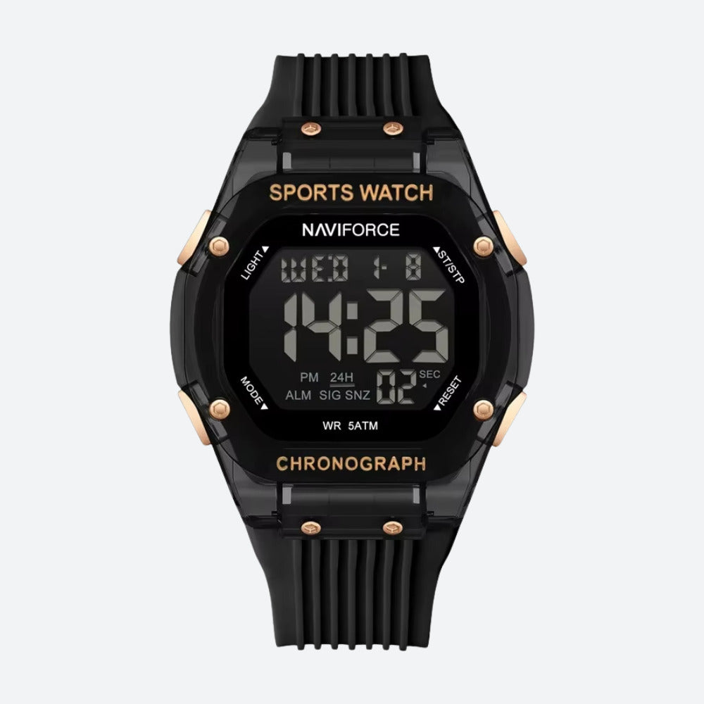 Men's Digital Watch, Chronograph and Dual Display