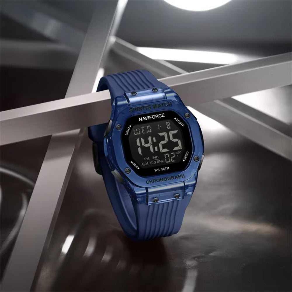Men's Digital Watch, Chronograph and Dual Display