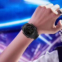 Men's Digital Sports Watch, Silicone Strap