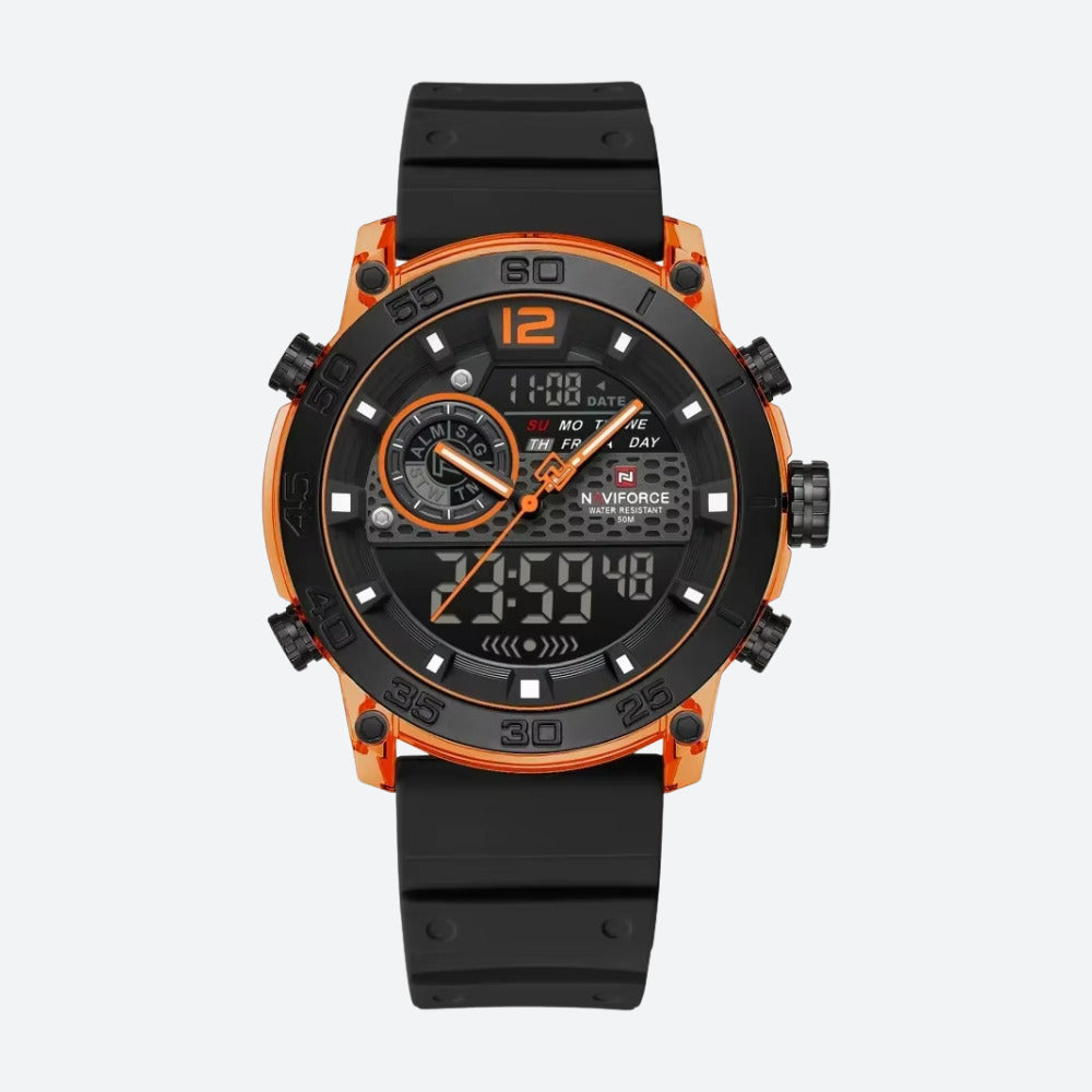 Men's Digital Watch, Dual Display, Chronograph