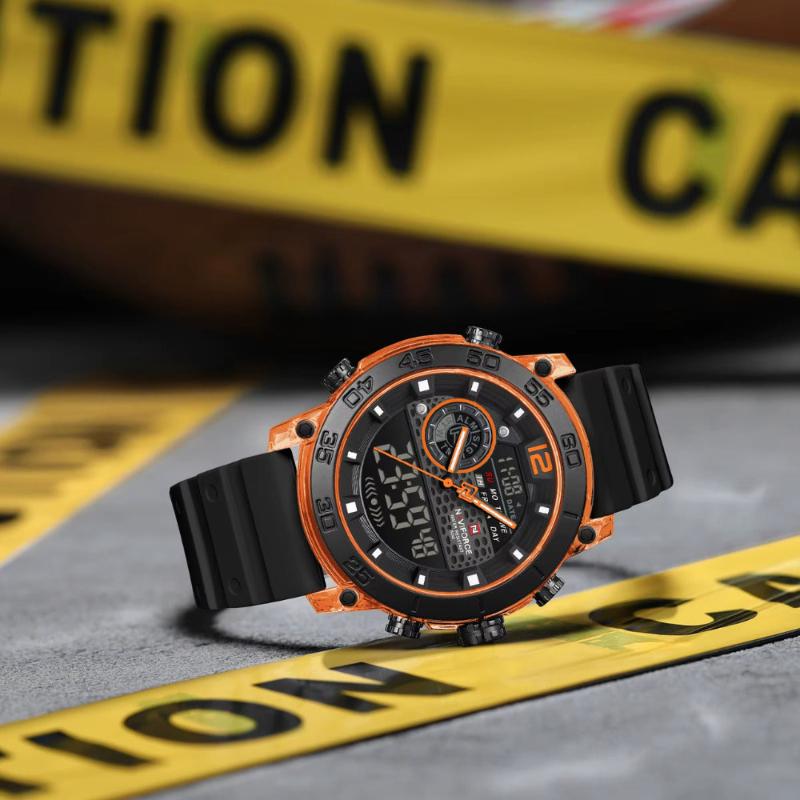 Men's Digital Watch, Dual Display, Chronograph