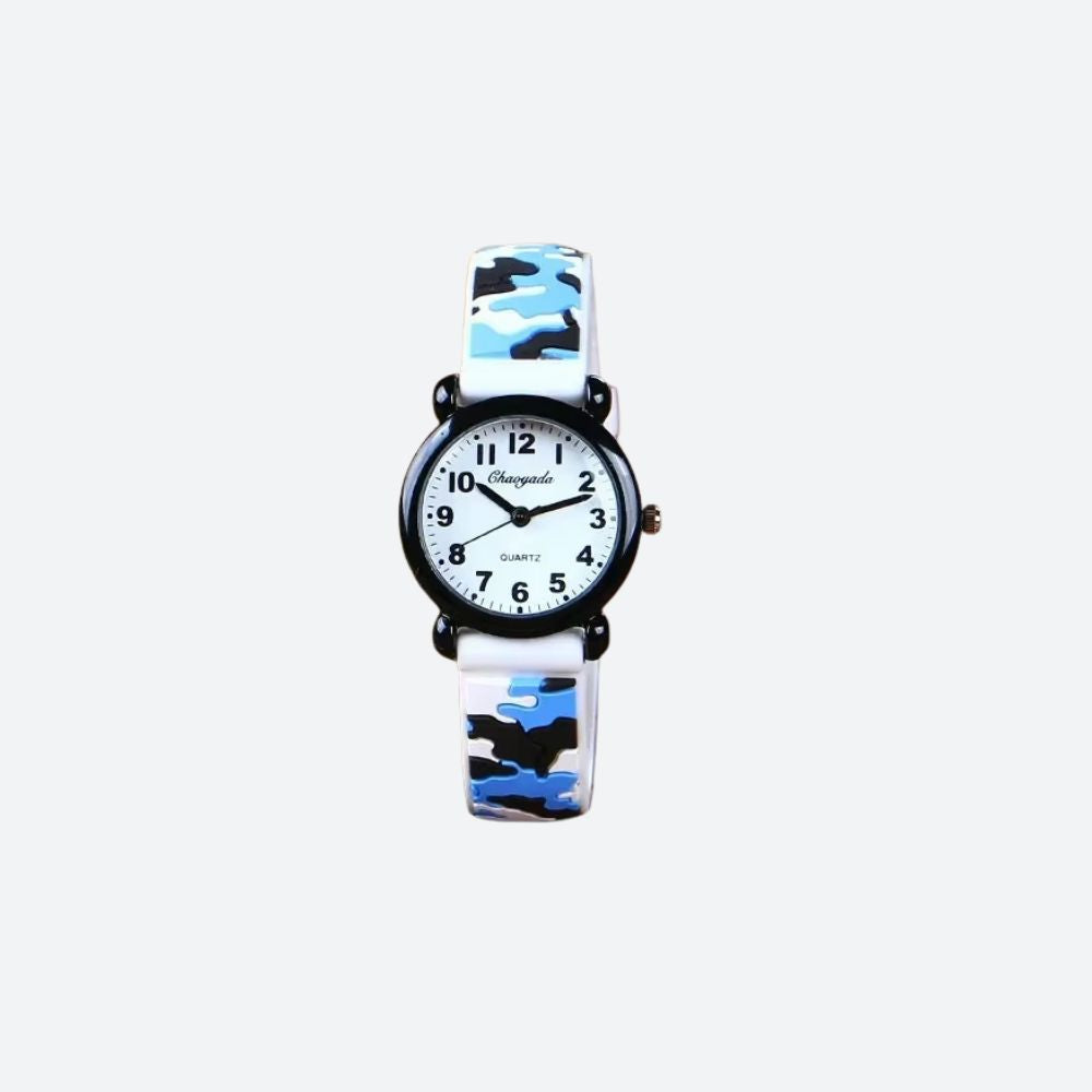 Children's Watch, Ages 3+ - Camouflage Quartz Image