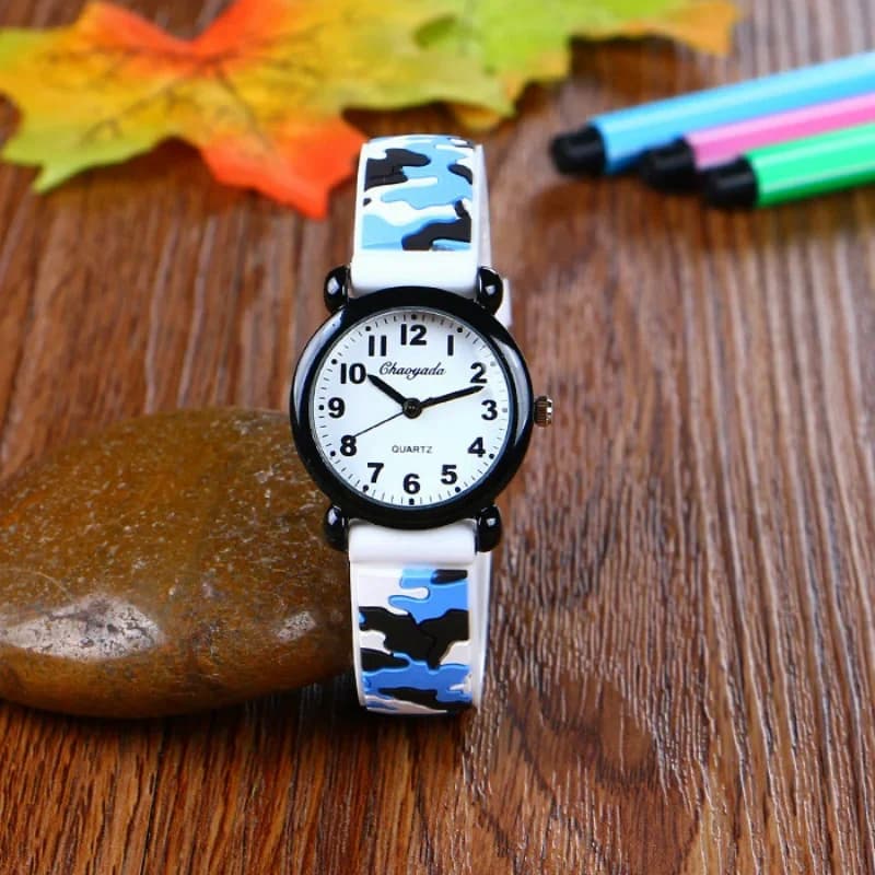 Children's Watch, 3 Years Old, Camouflage Quartz