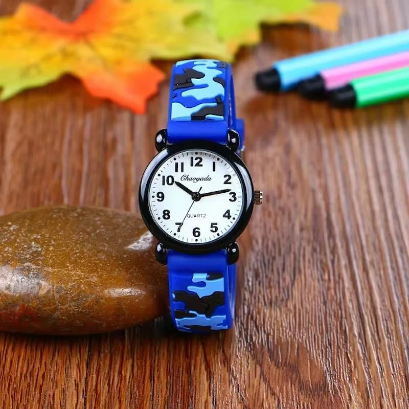 Children's Watch, 3 Years Old, Camouflage Quartz