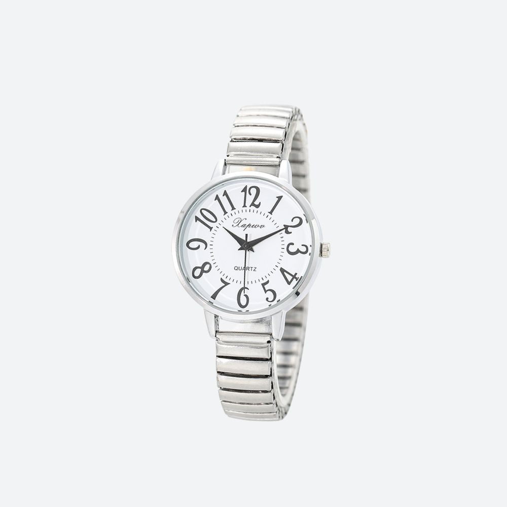 Women's Quartz Watch with Large Arabic Numerals Image