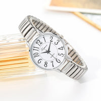 Women's Quartz Watch with Large Arabic Numerals