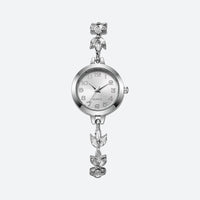 Elegant Round Rhinestone Women's Watch