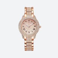 Elegant Women's Mechanical Rhinestone Watch