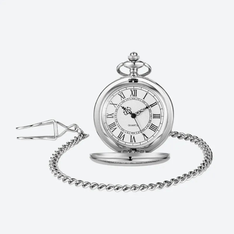 Men's Pocket Watch with Elegant Retro Design