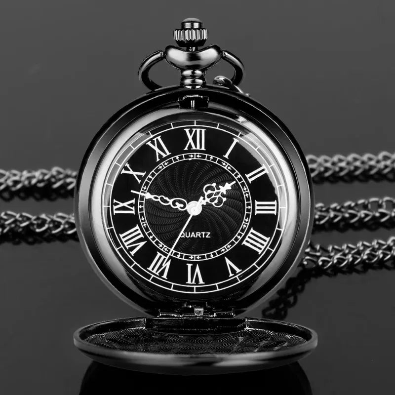 Men's Pocket Watch with Elegant Retro Design