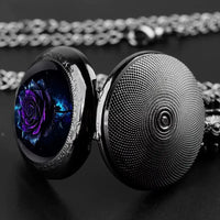 Men's Pink Pocket Watch, Elegance and Mystery
