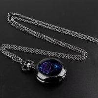 Men's Pink Pocket Watch, Elegance and Mystery