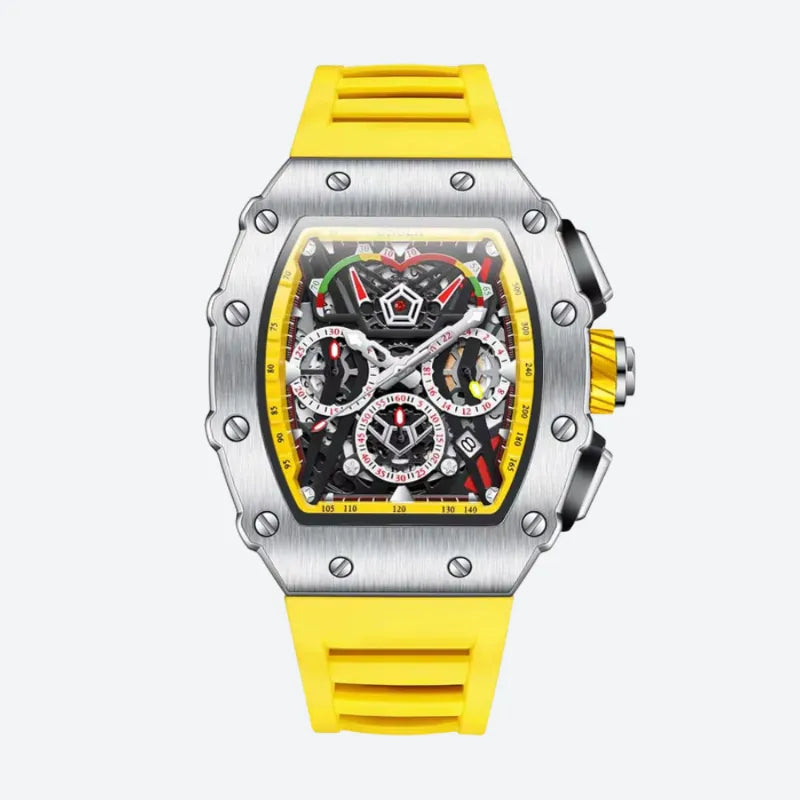 Men's Automatic Watch, Tonneau Case