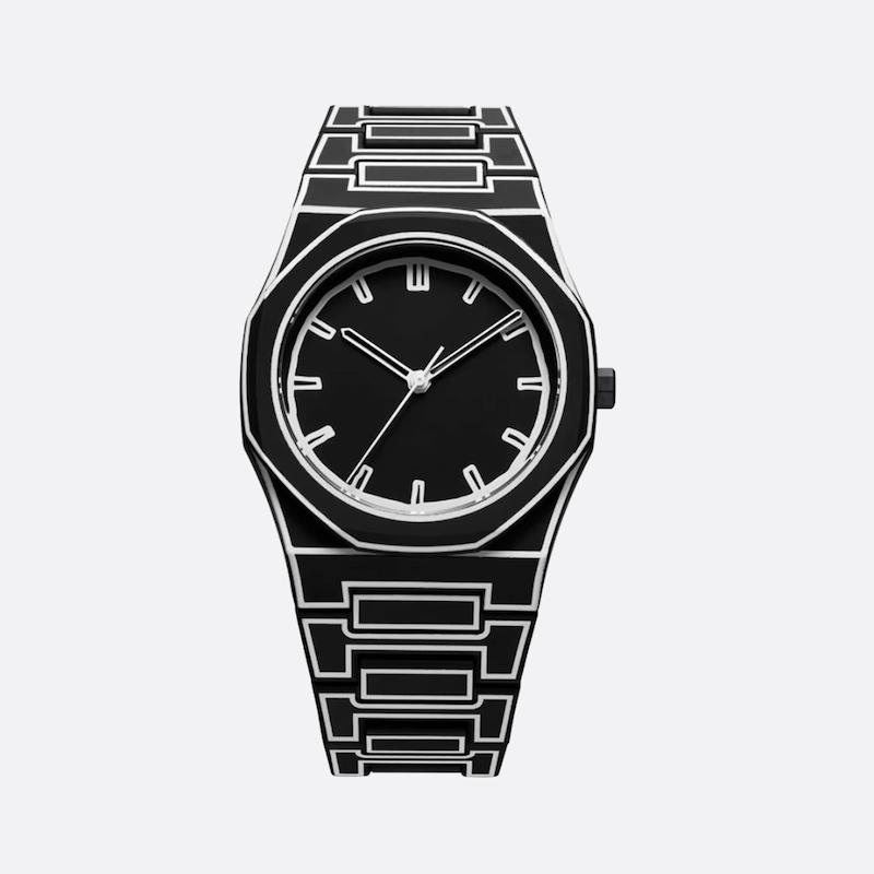 Minimalist Quartz Men's Watch, Clean Design Image